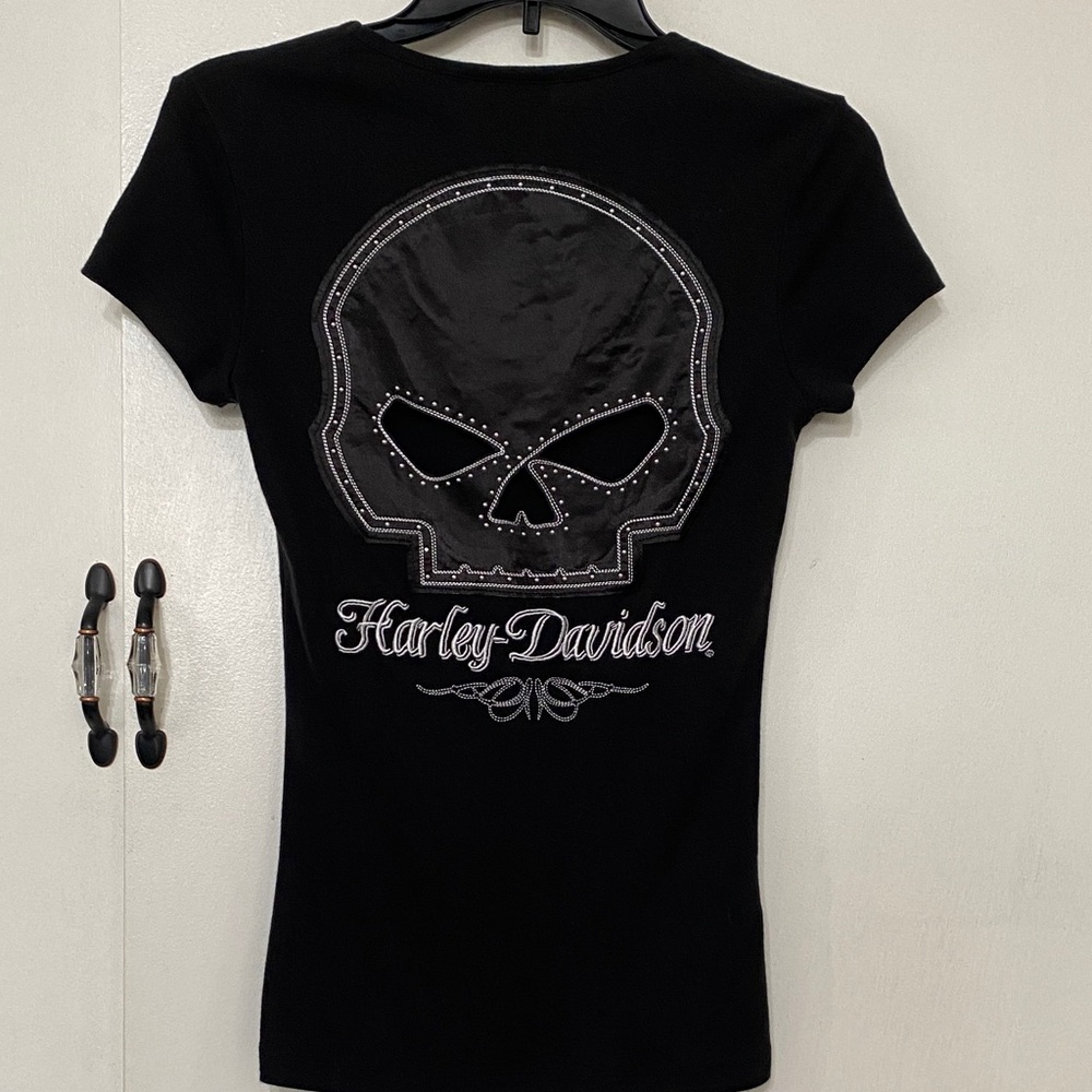 Harley-Davidson Black Skull Tee - Picture 8 of 8